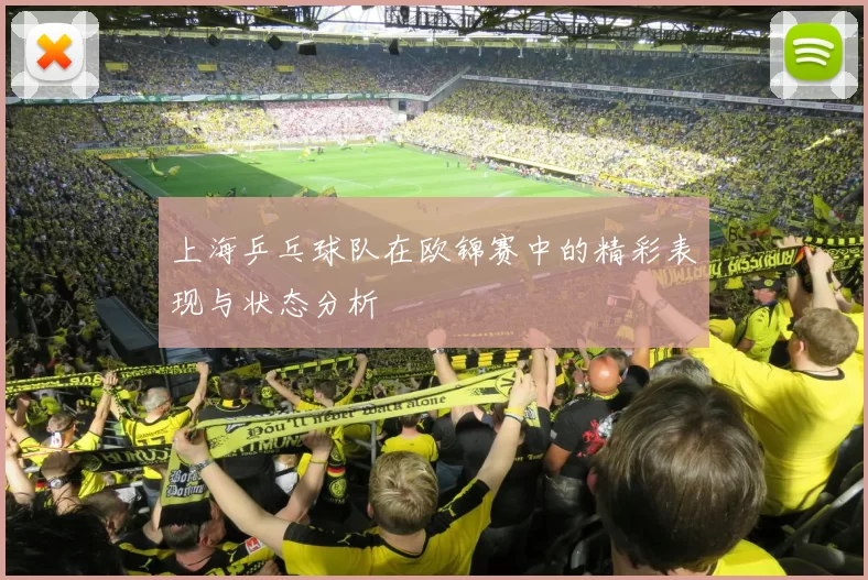 上海乒乓球队在欧锦赛中的精彩表现与状态分析