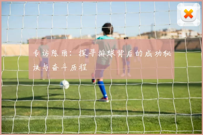 专访陈丽：探寻排球背后的成功秘诀与奋斗历程